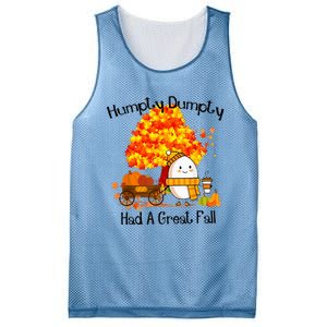 H.Umpty D.Umpty Had A Great Fall Thanksgiving Autumn Mesh Reversible Basketball Jersey Tank