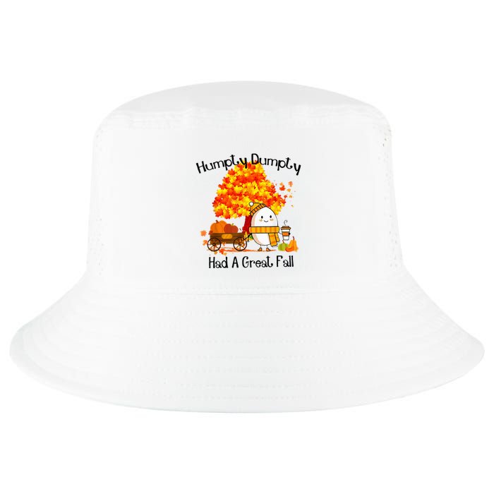 H.Umpty D.Umpty Had A Great Fall Thanksgiving Autumn Cool Comfort Performance Bucket Hat
