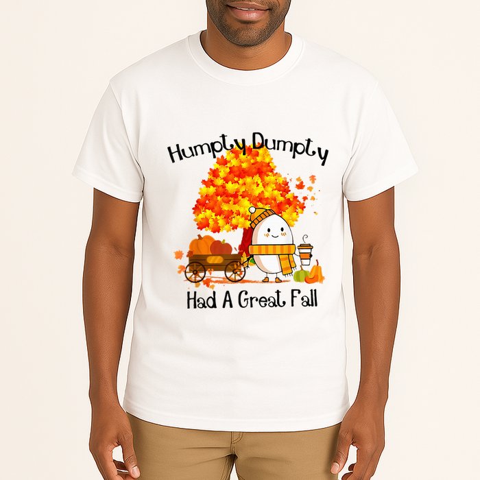 H.Umpty D.Umpty Had A Great Fall Thanksgiving Autumn Tall T-Shirt