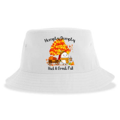 H.Umpty D.Umpty Had A Great Fall Thanksgiving Autumn Sustainable Bucket Hat