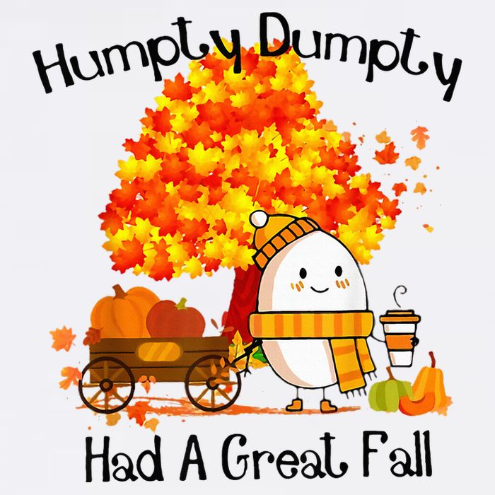 H.Umpty D.Umpty Had A Great Fall Thanksgiving Autumn Flatbill Hat