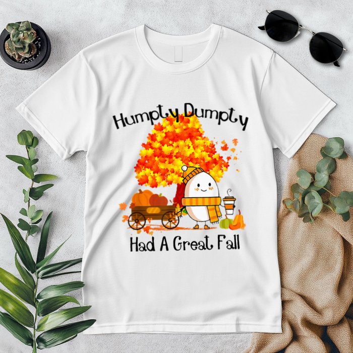 H.Umpty D.Umpty Had A Great Fall Thanksgiving Autumn Premium T-Shirt