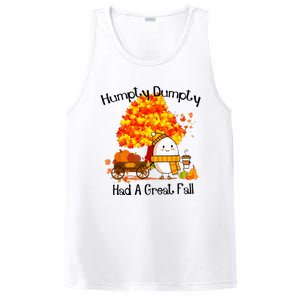 H.Umpty D.Umpty Had A Great Fall Thanksgiving Autumn PosiCharge Competitor Tank