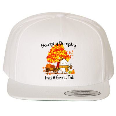 H.Umpty D.Umpty Had A Great Fall Thanksgiving Autumn Wool Snapback Cap