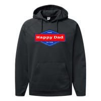 Happy Dad Hard Seltzer Performance Fleece Hoodie