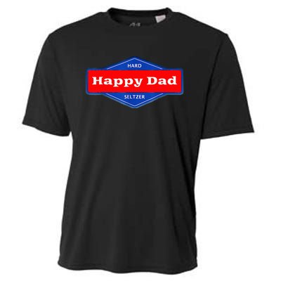 Happy Dad Hard Seltzer Cooling Performance Crew T-Shirt