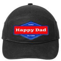 Happy Dad Hard Seltzer 7-Panel Snapback Hat