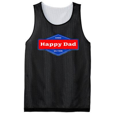 Happy Dad Hard Seltzer Mesh Reversible Basketball Jersey Tank