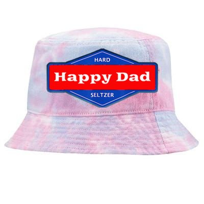 Happy Dad Hard Seltzer Tie-Dyed Bucket Hat