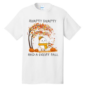 H.U.M.Pty D.U.M.P.T.Y Had A Great Fall Thanksgiving Autumn Halloween Tall T-Shirt