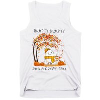 H.U.M.Pty D.U.M.P.T.Y Had A Great Fall Thanksgiving Autumn Halloween Tank Top