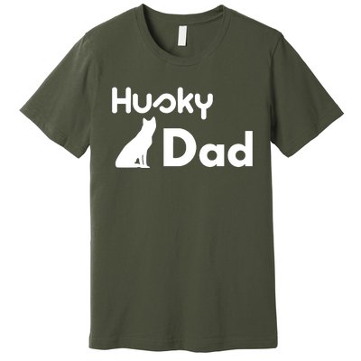 Husky Dad Premium T-Shirt