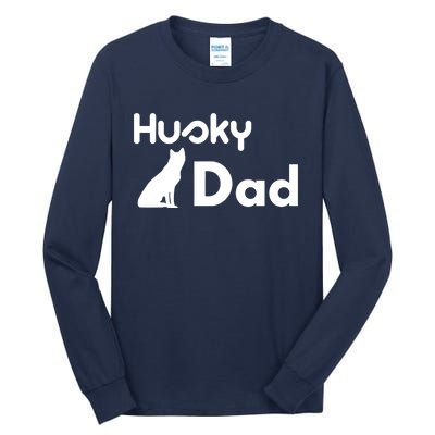 Husky Dad Tall Long Sleeve T-Shirt