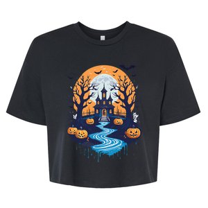 Halloween Design Halloween Trick Or Treating Bella+Canvas Jersey Crop Tee