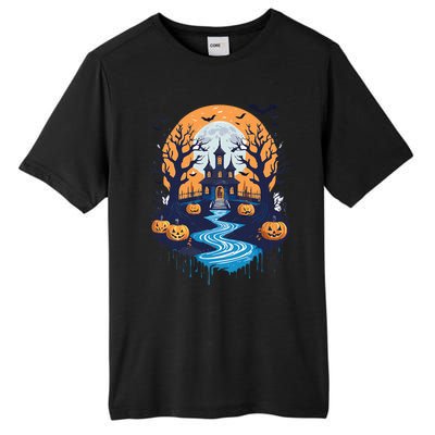 Halloween Design Halloween Trick Or Treating Tall Fusion ChromaSoft Performance T-Shirt