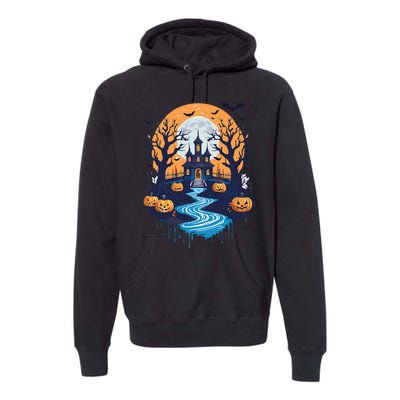 Halloween Design Halloween Trick Or Treating Premium Hoodie