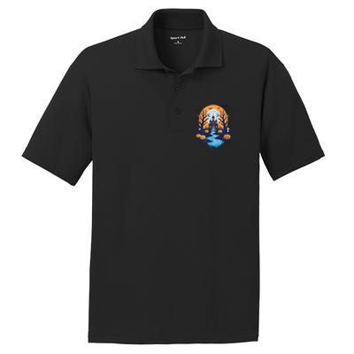 Halloween Design Halloween Trick Or Treating PosiCharge RacerMesh Polo