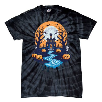 Halloween Design Halloween Trick Or Treating Tie-Dye T-Shirt