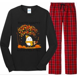 Humpty Dumpty Had A Great Fall Thanksgiving Autumn Halloween Long Sleeve Pajama Set