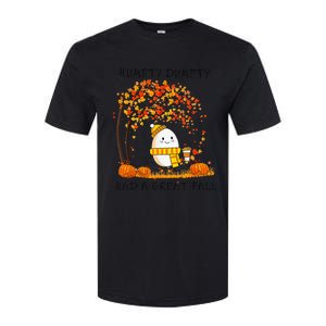 Humpty Dumpty Had A Great Fall Thanksgiving Autumn Halloween Softstyle CVC T-Shirt