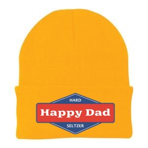 Happy Dad Hard Seltzer Knit Cap Winter Beanie