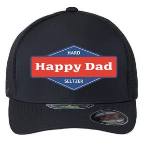 Happy Dad Hard Seltzer Flexfit Unipanel Trucker Cap