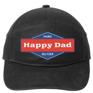 Happy Dad Hard Seltzer 7-Panel Snapback Hat