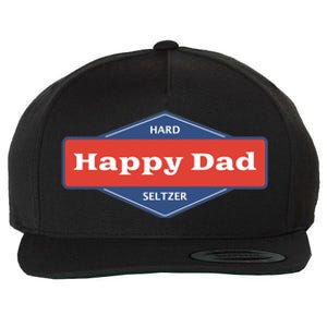 Happy Dad Hard Seltzer Wool Snapback Cap