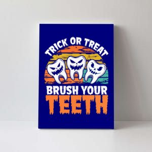 Halloween Dental Hygiene Brush Your Th Dental Hygiene Gift Canvas