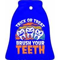 Halloween Dental Hygiene Brush Your Th Dental Hygiene Gift Ceramic Bell Ornament