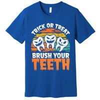 Halloween Dental Hygiene Brush Your Th Dental Hygiene Gift Premium T-Shirt