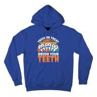 Halloween Dental Hygiene Brush Your Th Dental Hygiene Gift Tall Hoodie