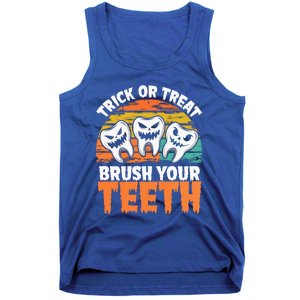 Halloween Dental Hygiene Brush Your Th Dental Hygiene Gift Tank Top