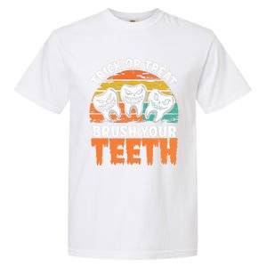 Halloween Dental Hygiene Brush Your Th Dental Hygiene Gift Garment-Dyed Heavyweight T-Shirt