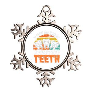 Halloween Dental Hygiene Brush Your Th Dental Hygiene Gift Metallic Star Ornament