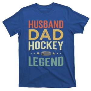 Husband Dad Hockey Legend Gift T-Shirt