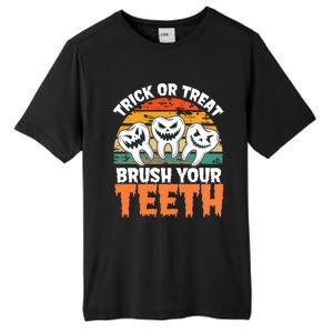 Halloween Dental Hygiene Gift Tall Fusion ChromaSoft Performance T-Shirt