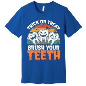 Halloween Dental Hygiene Gift Premium T-Shirt