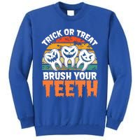 Halloween Dental Hygiene Gift Tall Sweatshirt