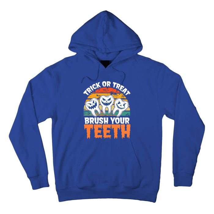 Halloween Dental Hygiene Gift Tall Hoodie