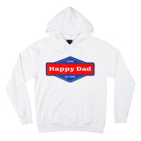 Happy Dad Hard Seltzer Funny Hoodie