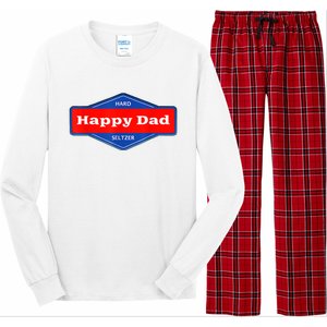 Happy Dad Hard Seltzer Funny Long Sleeve Pajama Set