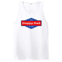 Happy Dad Hard Seltzer Funny PosiCharge Competitor Tank