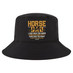 Horse Dad Horsing Fix Whatever Is Broken Drive The Horse Box Cool Comfort Performance Bucket Hat