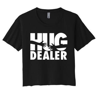 Hug Dealer Women's Crop Top Tee