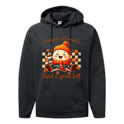 H.U.M.P.T.Y D.U.M.P.T.Y Had A Great Fall Autumn Performance Fleece Hoodie