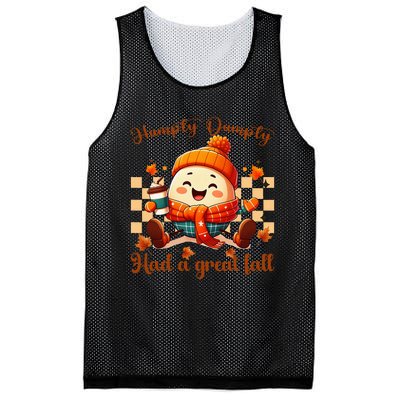 H.U.M.P.T.Y D.U.M.P.T.Y Had A Great Fall Autumn Mesh Reversible Basketball Jersey Tank