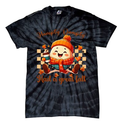 H.U.M.P.T.Y D.U.M.P.T.Y Had A Great Fall Autumn Tie-Dye T-Shirt