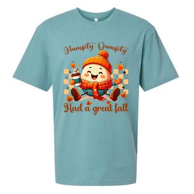 H.U.M.P.T.Y D.U.M.P.T.Y Had A Great Fall Autumn Sueded Cloud Jersey T-Shirt