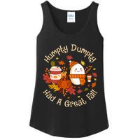 H.U.M.P.T.Y D.U.M.P.T.Y Had A Great Fall Cute Autumn Pun Ladies Essential Tank